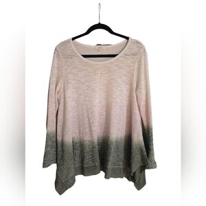 NWOT Easel Sheer Knit Top